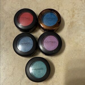 MAC Cosmetics Bold Eyeshadow Collection - Blue, Purple, Pink